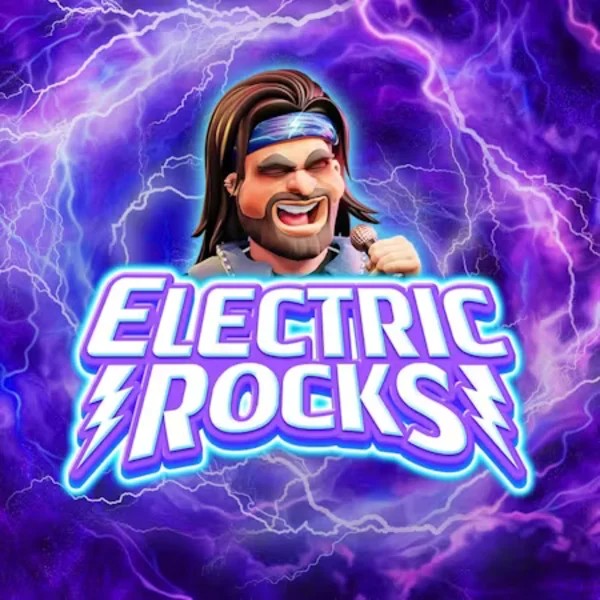 Electric Rocks by Inspired Gaming, showcased at optimbet.org – game logo
