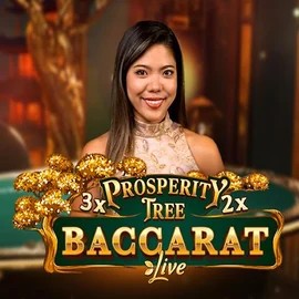 Prosperity Tree Baccarat logo by Evolution at Optimbet Casino