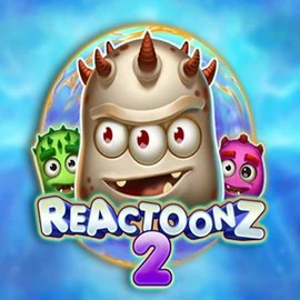 Reactoonz 2 slot logo by Play'n GO at Optimbet Casino