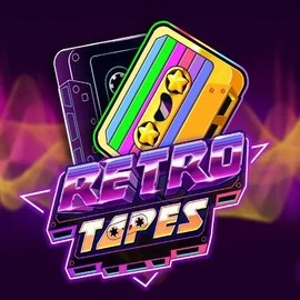 Retro Tapes online game logo by Push Gaming on optimbet.org