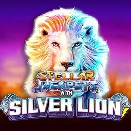 Stellar Jackpots with Silver Lion logo by Lightning Box Game at Optimbet Casino